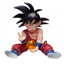 Figura Goku niño después de la pelea